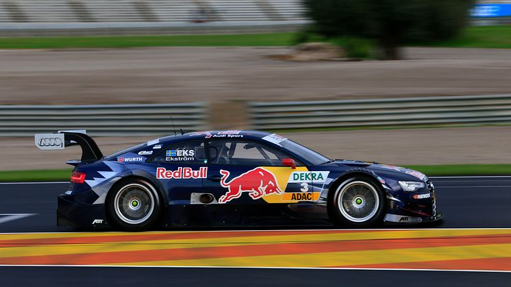 Audi i mästerskapstopp och Ekström DTM-trea i Valencia