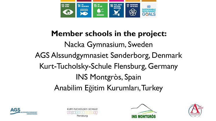 Internationell klimatkonferens på Nacka Gymnasium.