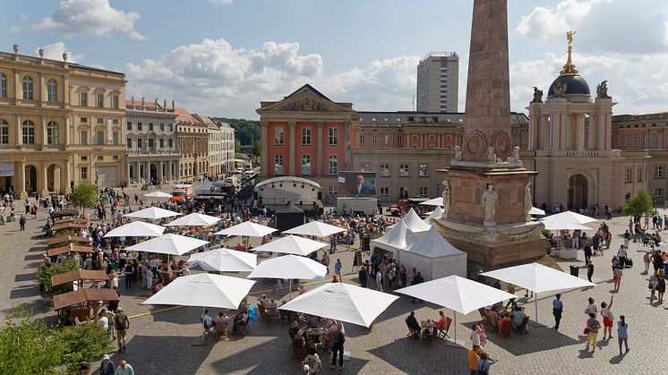 Kulturpicknick auf dem Alten Markt