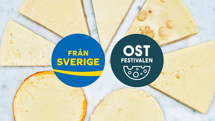 Ostfestivalen ett utmärkt sammanhang för Från Sverige-märkningen att lyfta den svenska ostens mervärden och betydelse.