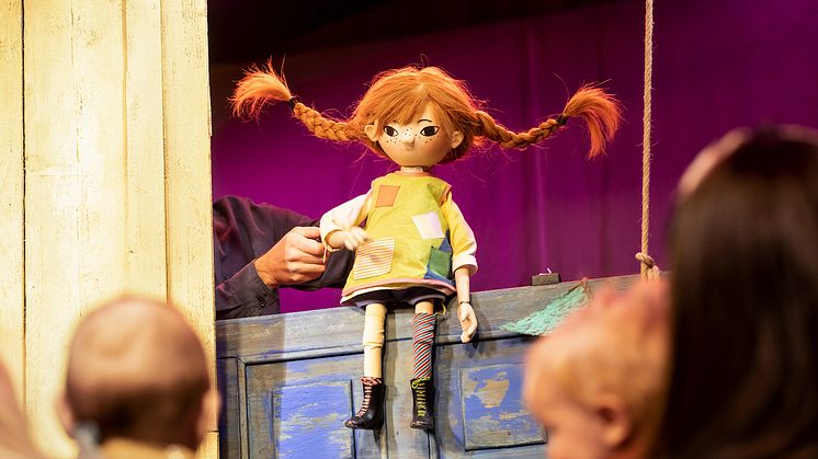 Titta! Pippi! Junibacken gör babydrama med Pippi Långstrump Foto: Ulf Huett