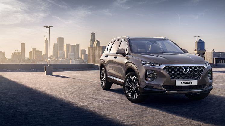 Nya Generationen Hyundai Santa Fe.