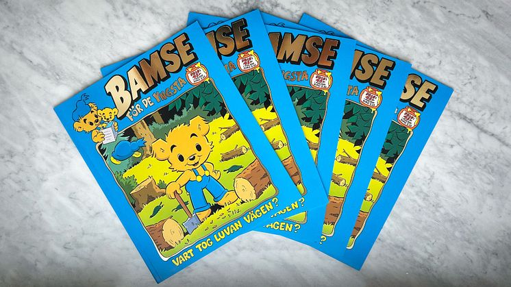 Utgåva nr 100 av Bamse för de yngsta