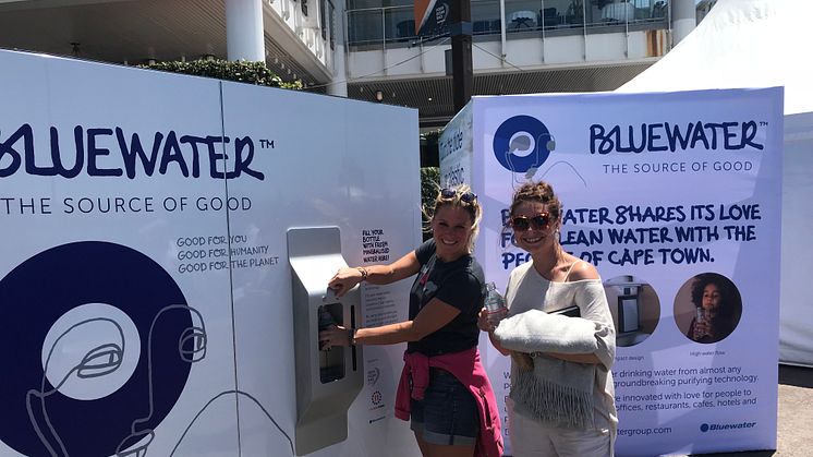 Bluewater hjälper Kapstaden att spara upp till 500,000 plastflaskor när Volvo Ocean Race gör ett stopp i Kapstaden