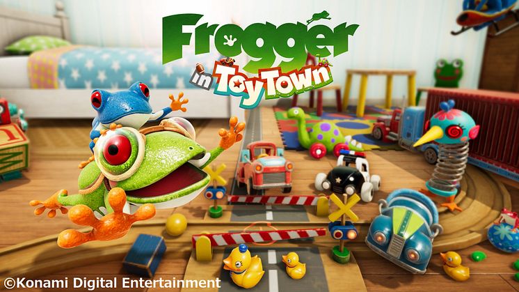 FROGGER IN TOY TOWN ‘SIMPLE MODE’ NOW AVAILABLE, EXCLUSIVELY ON APPLE ARCADE