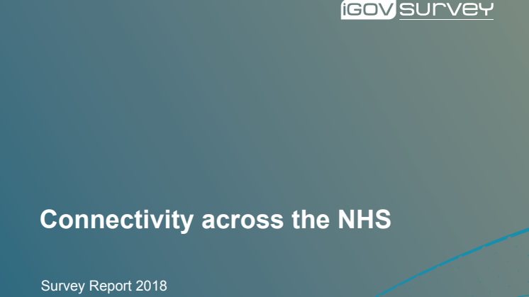 Connectivity Across the NHS 2018