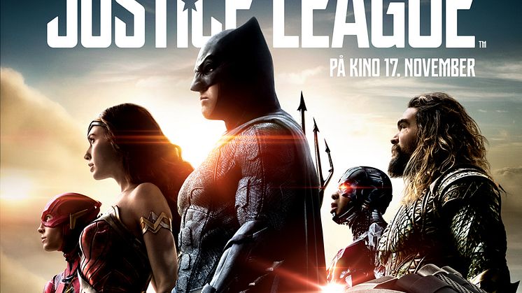 Justice League - Limited Edition - et samarbeid mellom POLICE og Warner Bros