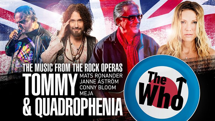 The music from Tommy & Quadrophenia by The Who