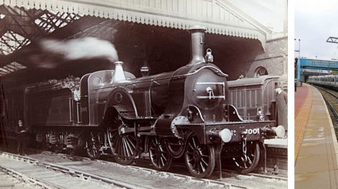 From locomotive steam trains to electric class 387s, 700s and 717s – lots has changed since 1850 but the Great Northern route remains the same