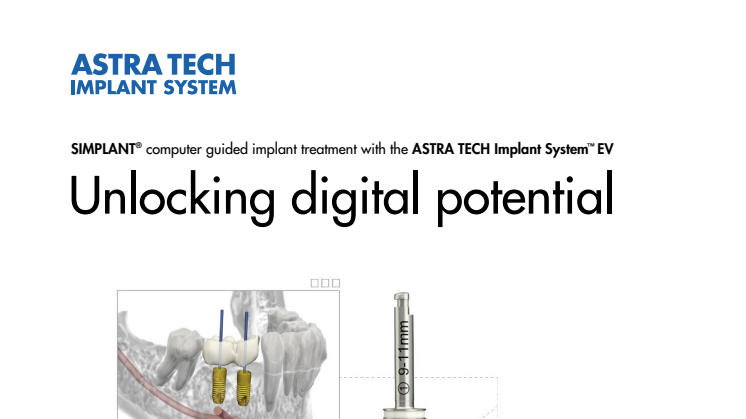 Unlocking digital potential - SIMPLANT with ASTRA TECH Implant System EV