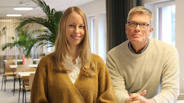 Margit de Boer och Sven-Erik Bergström