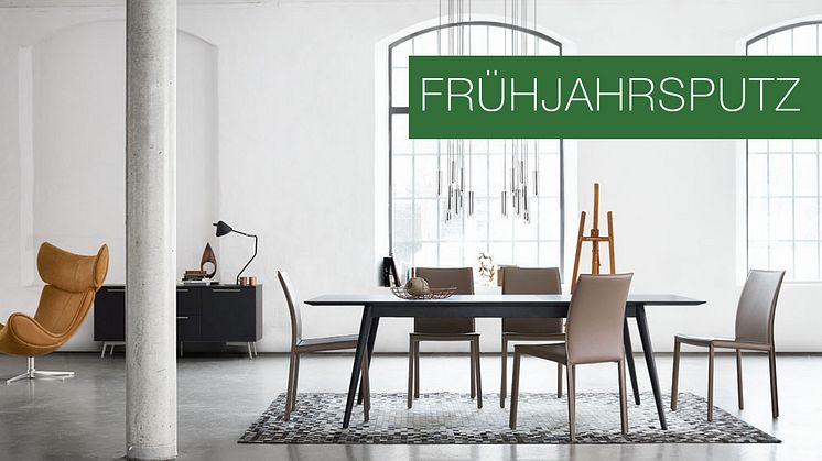 Frühjahrsputz bei BoConcept - bis zu 20% Preisvorteil