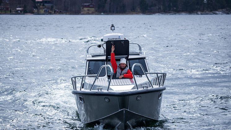 Enkelt, praktiskt och bekvämt båtliv med Alukin SCR 850