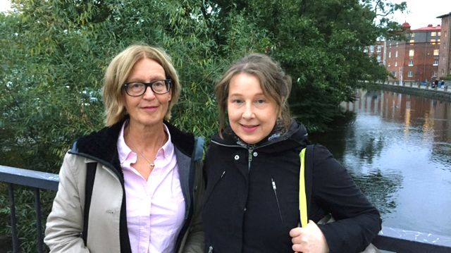 Christina Wall och Jeanette Bolcher leder Behandlingsgruppens nya stödgrupp.