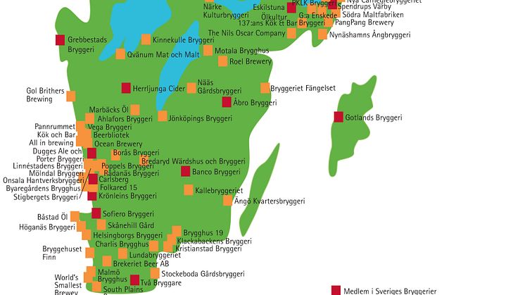 Det jäser i Sveriges avlånga land