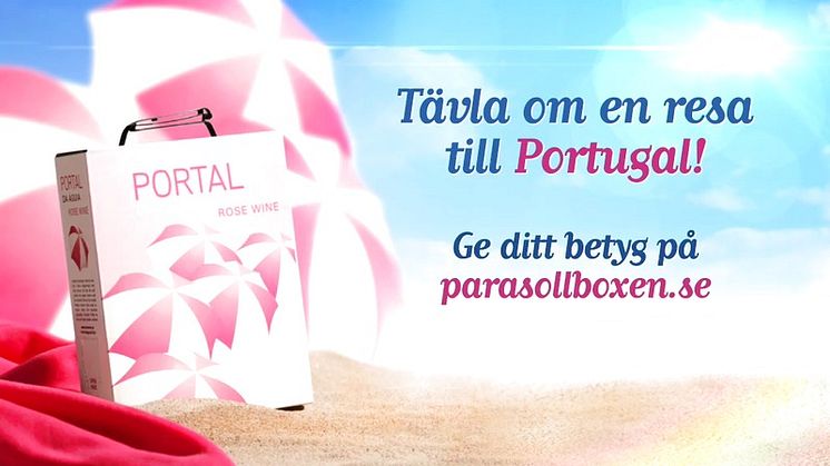 Tävla med Portal da Aguia Rose! www.parasollboxen.se