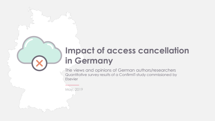 Study: Impact of Access Cancellation in Germany 