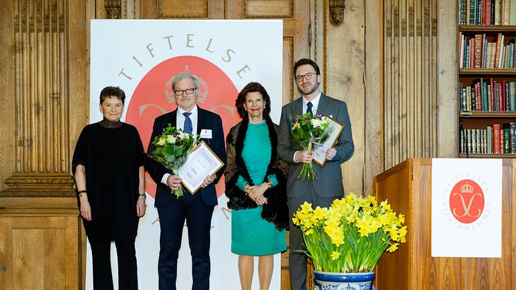 Ingmar Skoog fick ta emot ”Alzheimerfondens stora forskningspris”