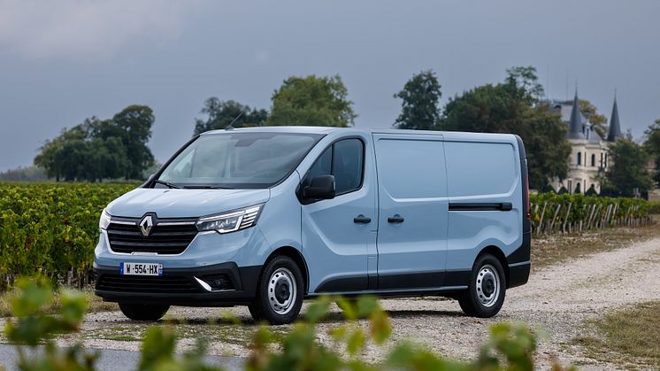 Nya Renault Trafic visas på Nordbygg 2024