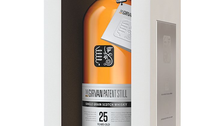 Nu lanseras Girvan Patent Still 25 yo – en unik grainwhisky från ett av världens största destillerier 