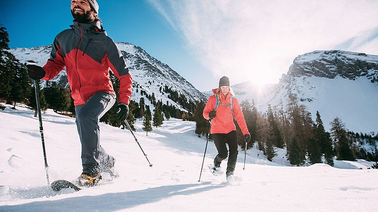 Zugeschnitten auf die Bewegung und Dynamik der Wintersport-Wanderfreunde