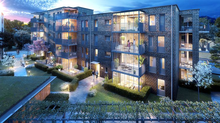 Bjurfors i nytt samarbete med OBOS Kärnhem – ska sälja 25 bostäder i Helsingborg