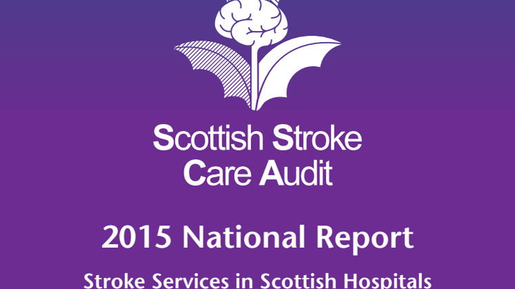 Scottish Stroke Care Audit 2015