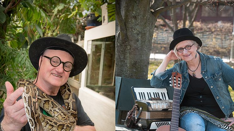 Gitte Pålsson och Frank Madsen har 10-årskalas för "Veckans djur i Parken" på Palladium Malmö 9 november