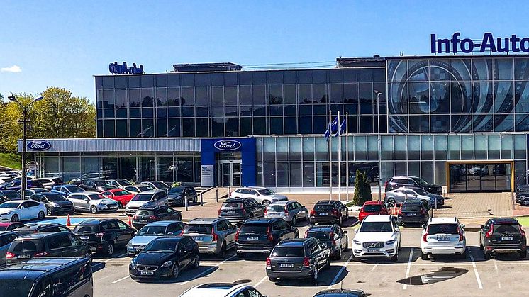 Info-Auto i Tallinn, Pärnu och Tartu blir Hedin US Motors första återförsäljare av Ford F-150 i Estland.