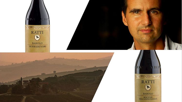 Två viner från Rattis vingårdar Rocche dell'Annunziata och Serradenari lanseras i maj