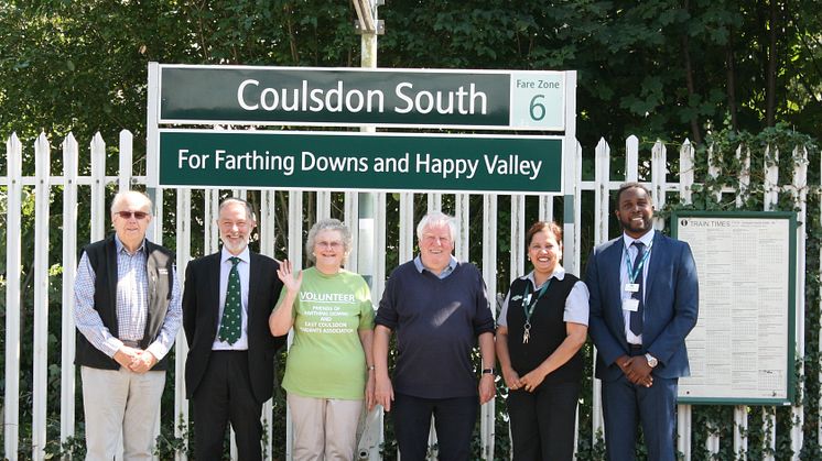 Coulsdon South new signage