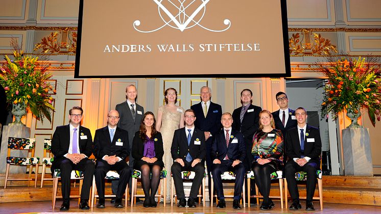 2014 års Anders Wall-stipendiater