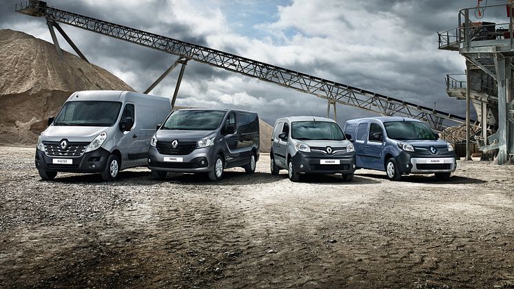 ​Renault i top tre i antal solgte varebiler i Danmark