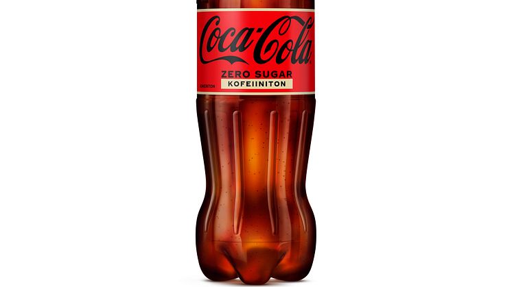 UUsi sokeriton Coca-Cola ilman kofeiinia