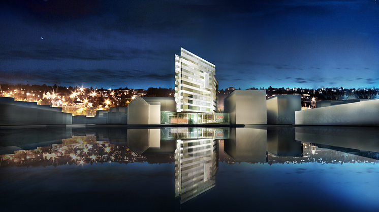 En visjonær første ansatt på byens nye storhotell