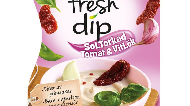 Estrella Fresh Dip Soltorkad tomat & vitlök