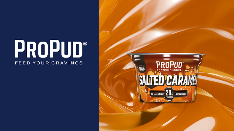 ProPud lanserar proteinpudding med den efterlängtade smaken Salted Caramel