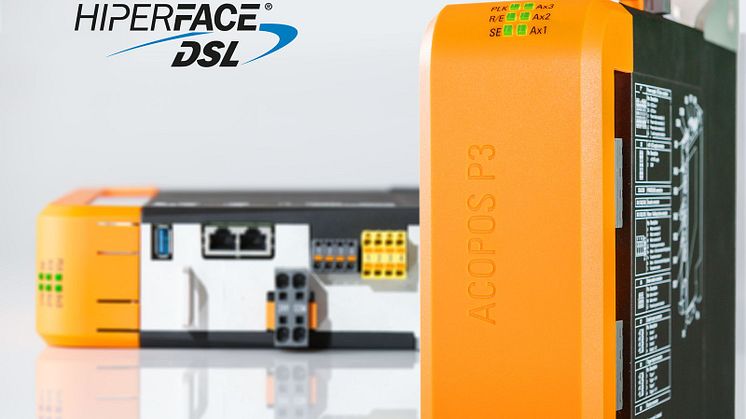 Säkerhetsfunktionerna för B&R ACOPOS P3 servo drive är nu också tillgängliga för motorer med en säker Hiperface DSL-kodare.
