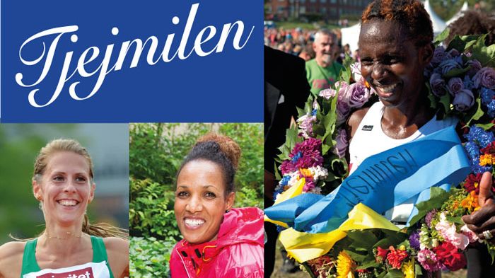 Tre EM-medaljörer springer Tjejmilen den 6 september