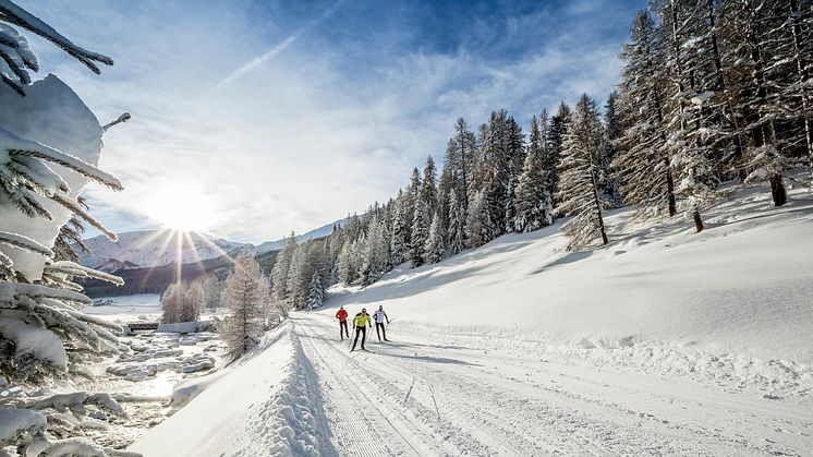 Langlauf im Val Müstair  © Graubünden Ferien, Andrea Badrutt