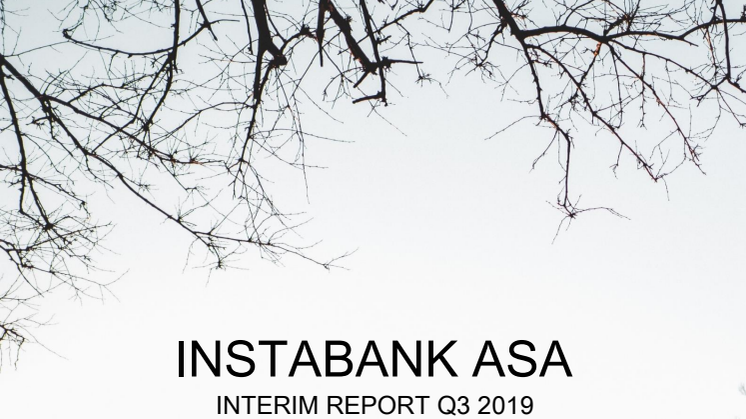 Instabank Interim Report Q3 2019