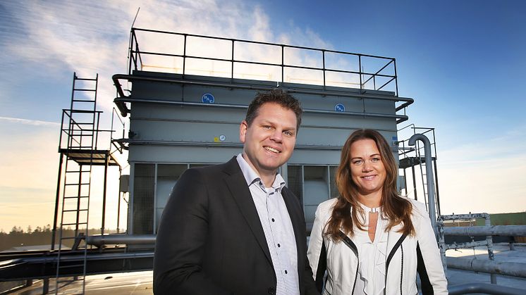 Nicholas Pettersson, Dagab, och Jenny Larsson, Vattenfall 