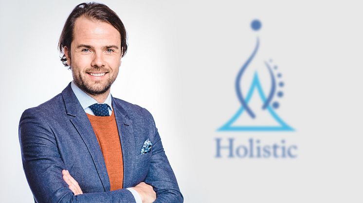 Peter Hencz, ny VD på Holistic från 1 januari 2017