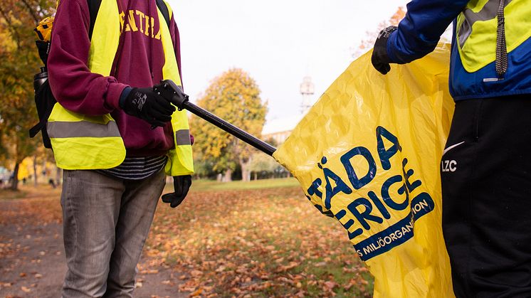 Under Fimpkampen kommer ungdomsidrotten att göra en insats för ett renare Göteborg. Foto: Städa Sverige