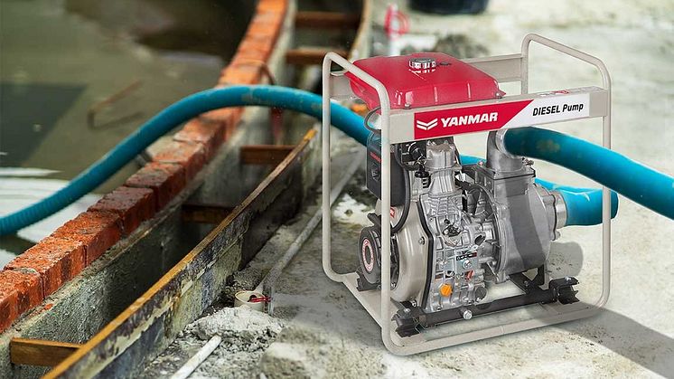 Yanmar Launches New Range of Portable Diesel Water Pumps