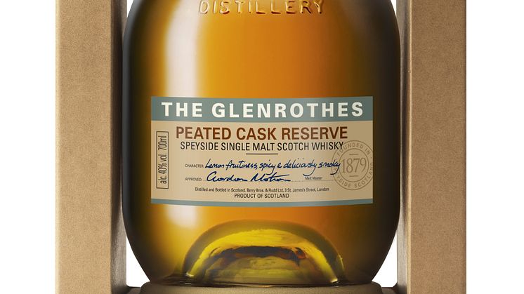 Speyside + Islay = Sant när The Glenrothes lanserar The Glenrothes Peated Cask Reserve