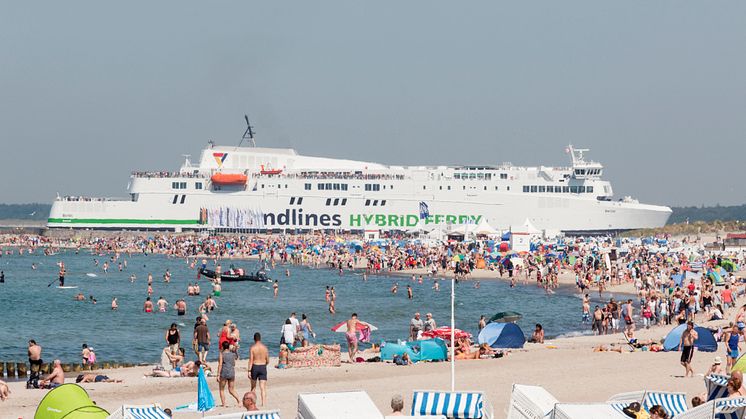 M/F Berlin i Warnemünde