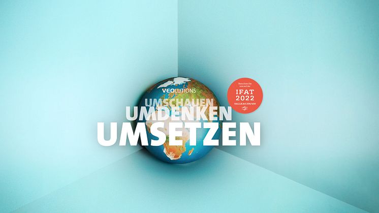 Ökologische Transformation live erleben auf der IFAT 2022