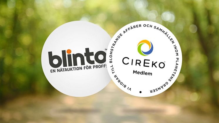 Blinto blir en del av CirEko för att driva på den cirkulära omställningen