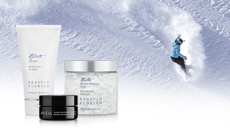 Mineral Wellness Soak, Fuß Balm och ANDA Super Nutrient Balm finns till försäljning i vår nätbutik.